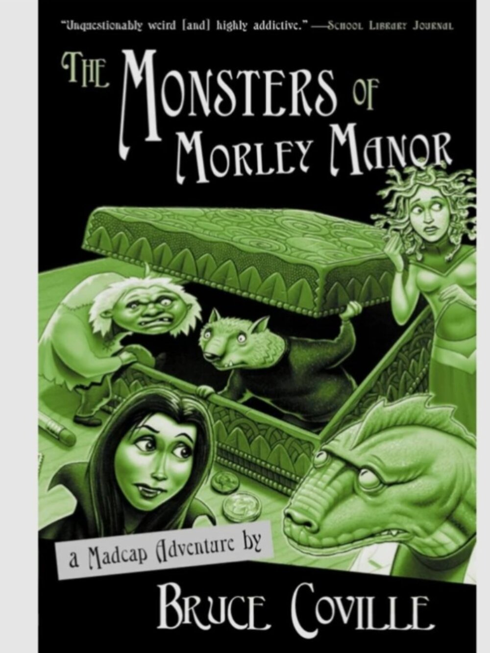 5/$15 Book Monsters of Morley Manor Coville Middle Grade Fantasy Madcap